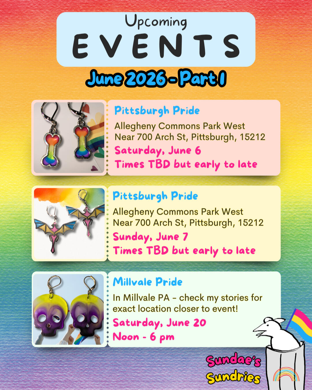 June Events Calendar
